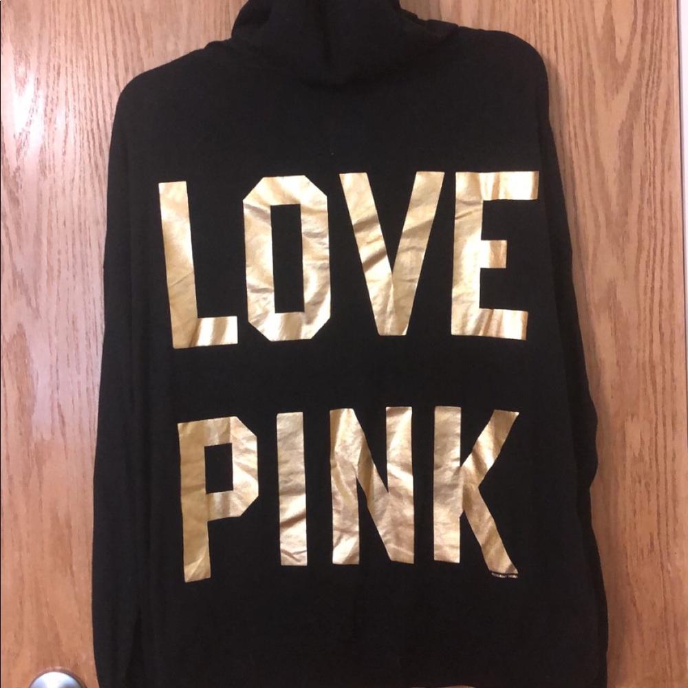 PINK long sleeve with hood